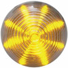 13 LED 2-1/2 Inch Beehive Clearance/Marker Light - Amber LED/ Clear Lens