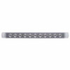 11 LED 17 Inch Turn Signal Light Bar - Amber LED/ Clear Lens