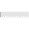 20 Inch Chrome American Eagle Bumper With Holes For Mounting And 15 Round 2 Inch Lights For Freightliner Classic 2000-2002