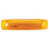 6 LED Rectangular Streamline Clearance/Marker Light - Amber LED/ Amber Lens