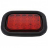 15 LED Rectangular Stop, Turn And Tail Light Kit, Red LED/ Red Lens
