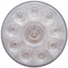 10 LED 4 Inch Auxiliary/Utility Light Kit - White LED /Clear Lens