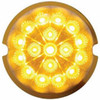 17 LED Watermelon Reflector Cab Light - Amber LED / Amber Lens