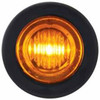 3 LED Mini Clearance Marker Light - Amber LED/ Amber Lens