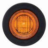 3 LED Mini Clearance Marker Light - Amber LED/ Amber Lens