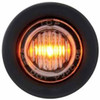 3 LED Mini Clearance Marker Light - Amber LED/ Clear Lens