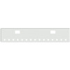 22 Inch Chrome Texas Boxed End Bumper With Holes For Hooks And 15 Round 2 Inch Lights For Freightliner Classic 2000-2002