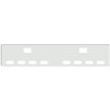 22 Inch Chrome American Eagle Bumper With Hook Holes, 8 Oval Light Holes For Freightliner Classic 2000-2002