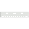 18 Inch Chrome Texas Boxed End Bumper With Holes For Center Tow, Hooks, 2 Oval And 10 Round 2 Inch Lights For Freightliner Classic 120 And Xl 132