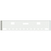 18 Inch Chrome Texas Mitered End Bumper With Holes For Mounting, Hooks, Tow, 2 Oval And 10 - 2 Inch Round Lights For Freightliner Classic 2000-2002
