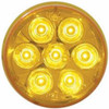Clearance Marker Light Kit W/ 7 - 2 Inch Amber LED & Amber Lens