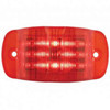 14 LED Rectangular Clearance Marker Light W/ Red LED & Red Lens