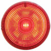 2 Inch Low Profile Clearance Marker Light W/ Red LED & Red Lens