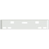 22 Inch Chrome Rolled End American Eagle Bumper With Holes For Mounting, Hooks, Tow And 4 Oval Lights For Freightliner Classic 2000-2002