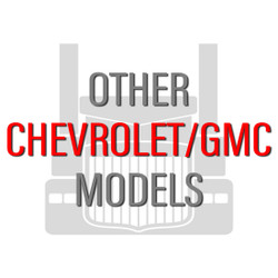 Other Chevrolet GMC Truck Models