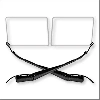 Peterbilt 386 Windshield, Wiper & Roof Acc.