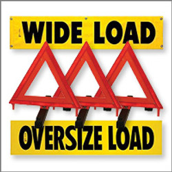 Semi-Truck Oversized Load Signs Flags Universal Semi-Truck Oversized Load Signs Flags Universal