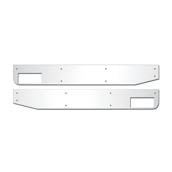 Stainless Steel Interior Door Kick Panel For Kenworth W900 Elite