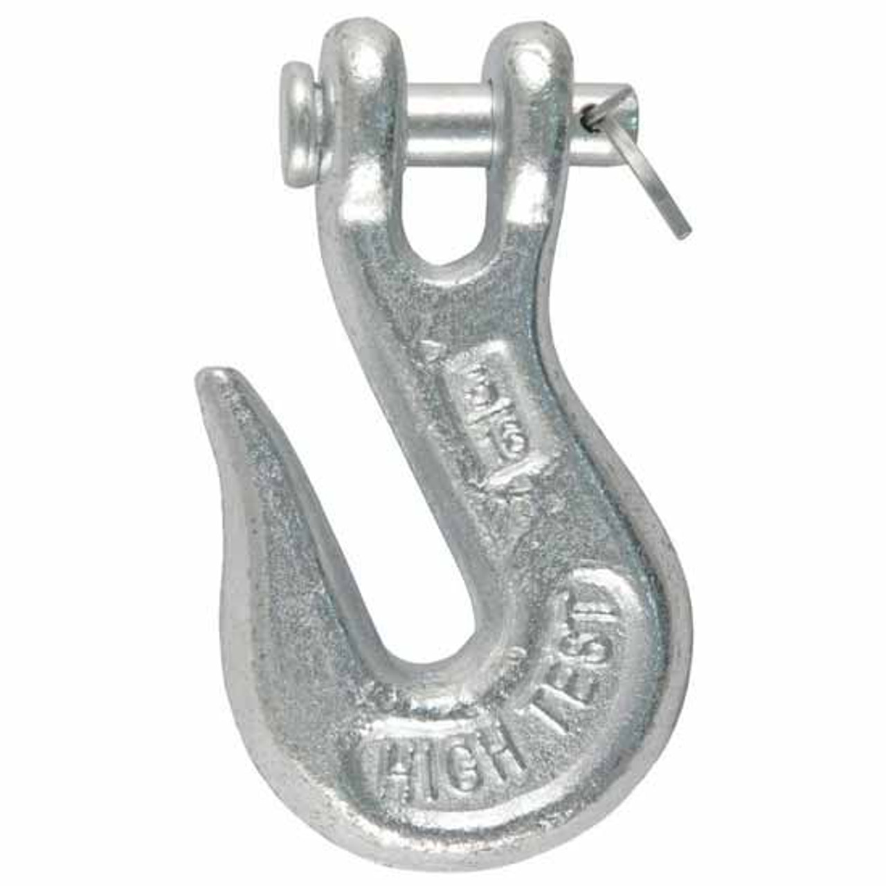 5/16 Inch Grade 43 Zinc-Plated Clevis Grab Hook For Transport