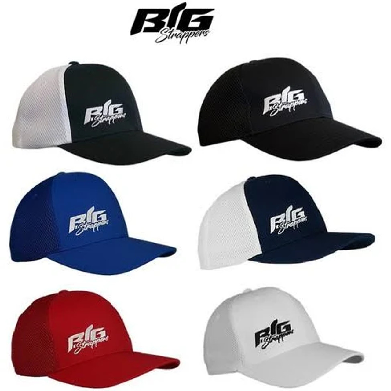 Big Flex - Strappers Fit Accessories Hat Elite Truck Airmesh