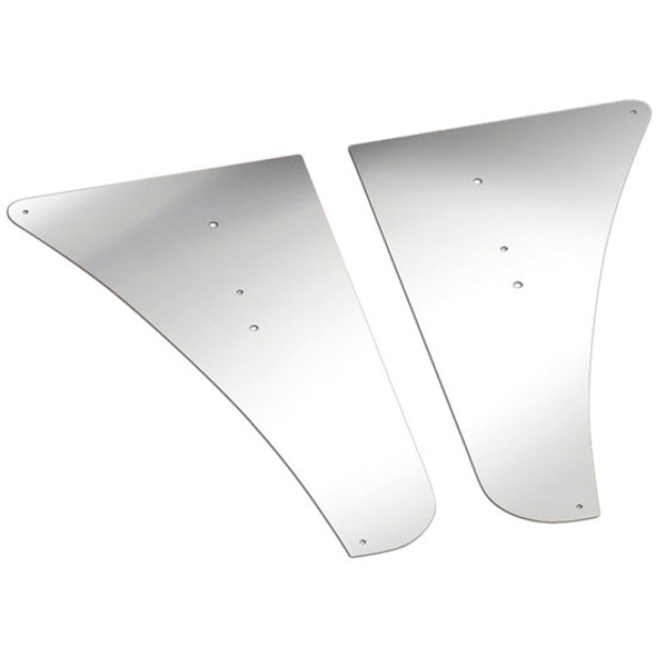 Stainless Steel Plain Lower Hood Panels For Kenworth W900L 1990-Current