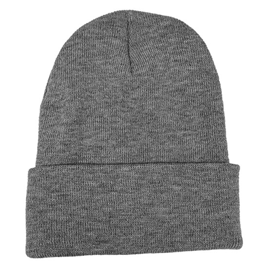 Chrome Shop Mafia Logo Knit Heather Gray Beanie