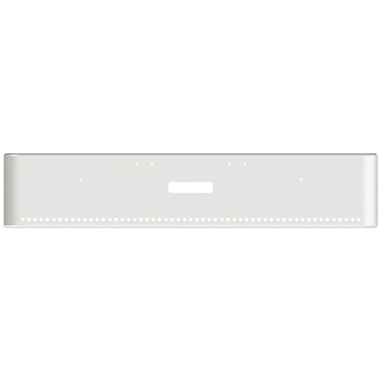 22 Inch Chrome Steel Texas Square Bumper With Mounting And Tow/Hitch Holes 55 - 3/4 Inch Light Holes For Freightliner Classic 1400 Series 2002-2007