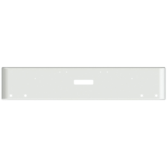 22 Inch Chrome Steel Texas Square Bumper With Mounting And Tow/Hitch Holes 4 M3 Or P3 Light Holes For Freightliner Classic 1400 Series 2002-2007