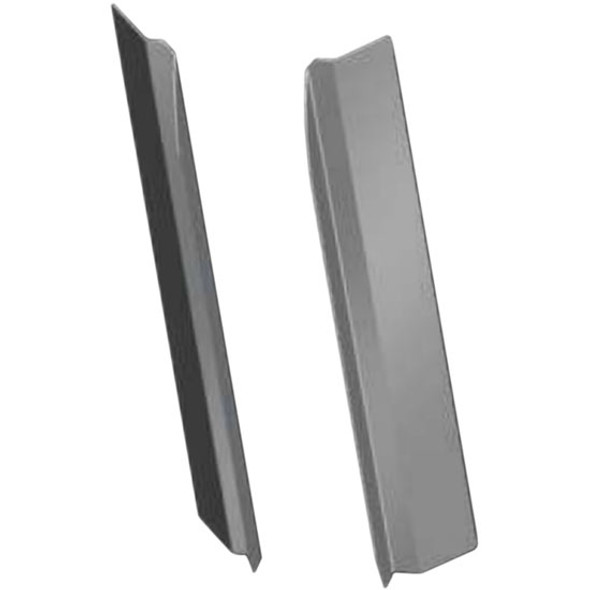 16.5 Inch Stainless Steel Standard Door Window Air Deflector For Kenworth T800, W900