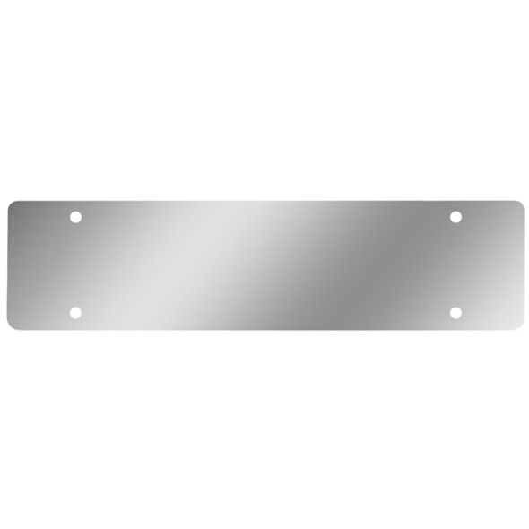 Stainless Steel Blank Radio Face Plate For Kenworth T800, W900B, W900L