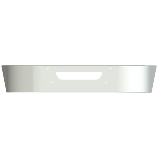 18 Inch Chrome Steel SBA Bumper With Mounting And Vent Holes For International