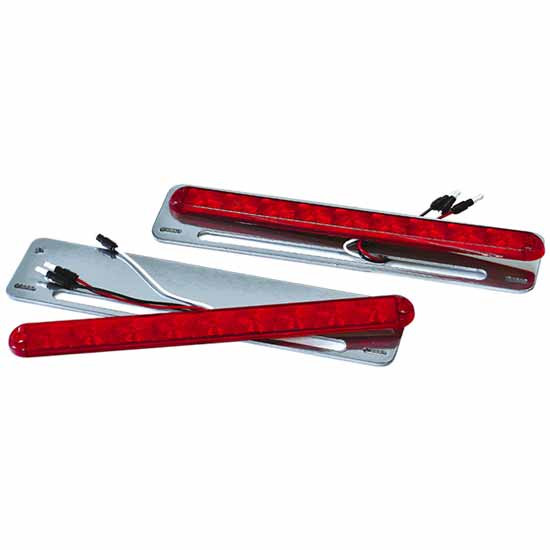 Merritt Aluminum Brackets Kit For Stop , Turn, Tail Light, W/ Powder Coated Finish, Universal Fit