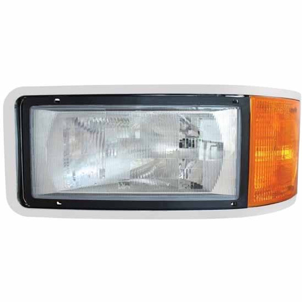Headlight Assembly With Turn Signal For Mack CH & CL SBA Driver Side