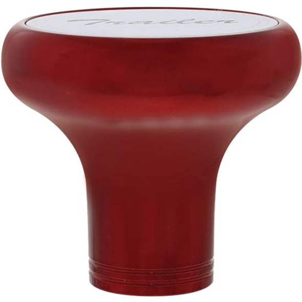 Trailer Knob Deluxe Aluminum Screw On Air Valve Candy Red