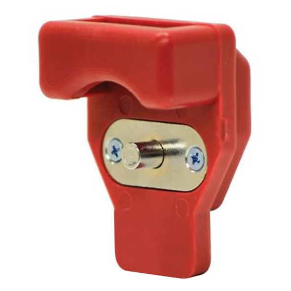 Heavy Duty Red Plastic Glad Hand Trailer Lockout Device - Keyed Alike