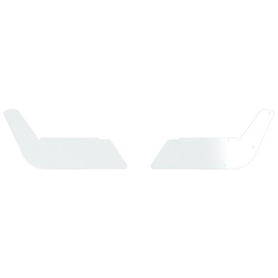 Stainless Steel Top Plates For Valley Chrome Hod Bumper For Peterbilt 357, 378 SBA