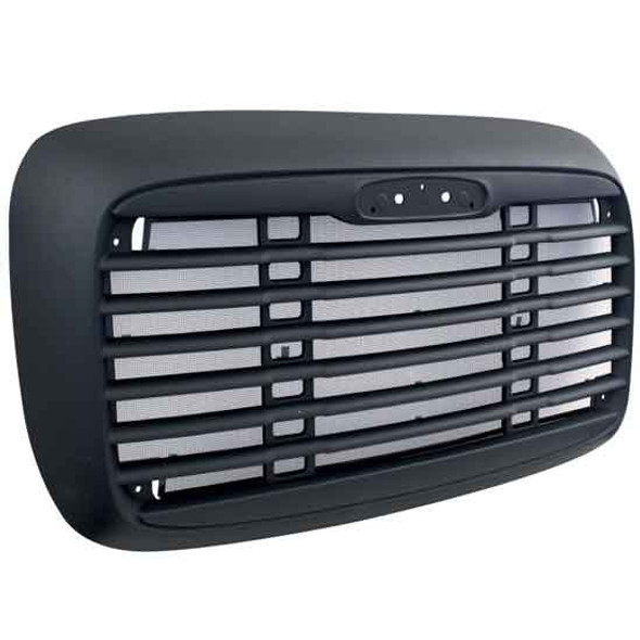 Black Grille With Bug Screen For Freightliner Columbia 112 & 120