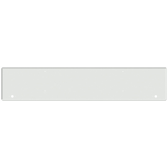 18 Inch Chrome American Eagle Boxed End Bumper With 2 M1- P1 Light Holes For Western Star 4900Sf