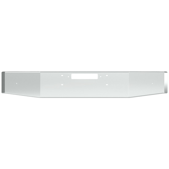 16 Inch Chrome Tapered Break Back Bumper With Tow Holes For Western Star 4900Sa