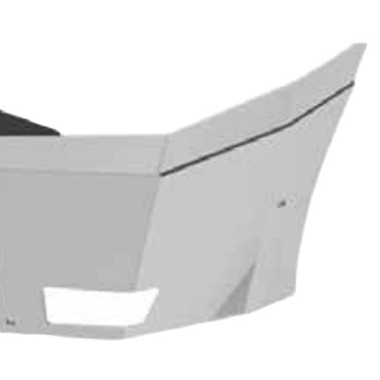 18 Inch Chrome Wrap Around Bumper With Tow Holes, 18 Inch Chrome For Western Star 5700Xe