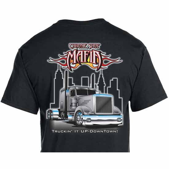 Csm Truckin It Up Downtown Picket T - Shirt