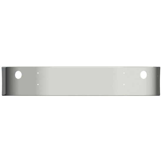 14 Inch Chrome Wrap Around Bumper With Fog Light Holes For Volvo Vnr SBA