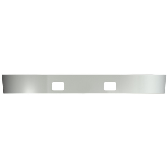 13 Inch Chrome Wrap Around Bumper With Square Fog Light Holes For Sterling Acterra SFA