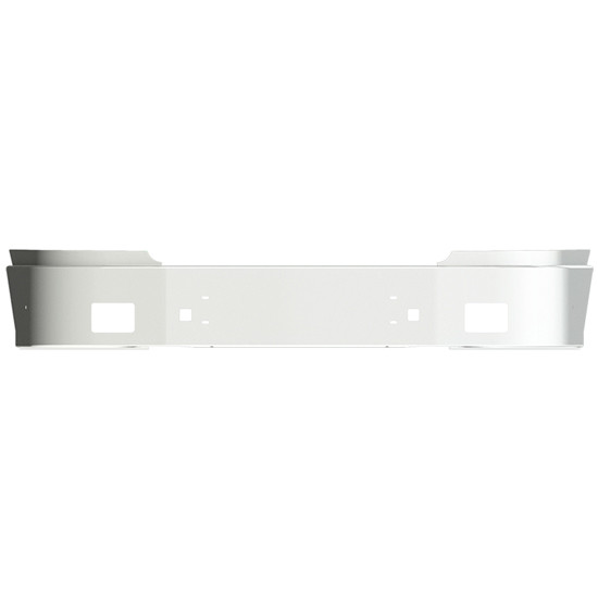 18 Inch Chrome Steel SBA Bumper With Fog Light And Tow Holes For Sterling At9513, At9522
