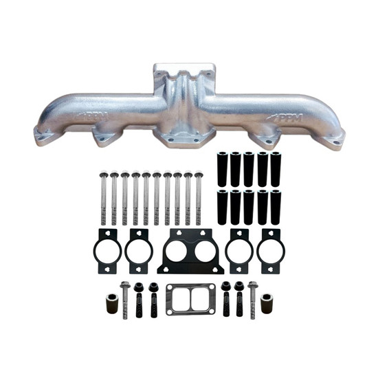 Ceramic Chrome Exhaust Manifold- 1 Piece For Cummins Isx/Cm570 Engines