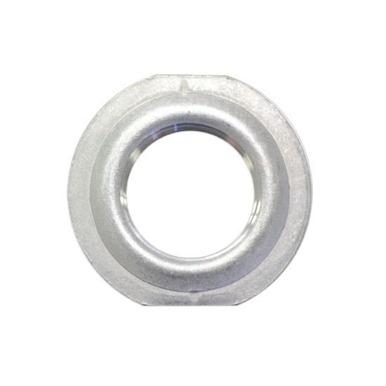 Weld-In Curve Style Aluminum Flange With Female Pipe Thread Center