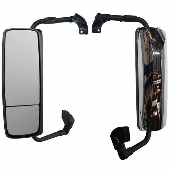 Bestfit Chrome Mirror Assembly With Brackets For Volvo Vnl Driver Or Passenger Side