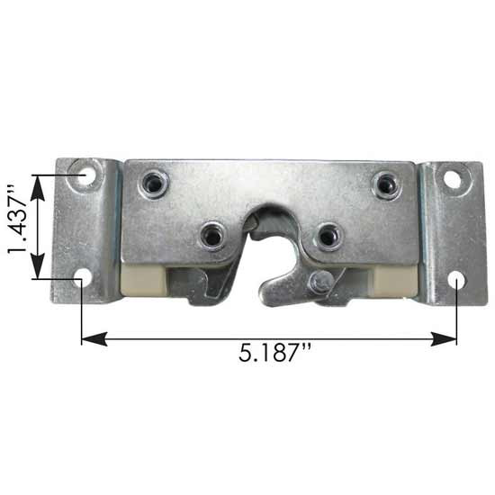 Bestfit Door Latch For Kenworth T600, T660, T800, W900B And W900L 2005-Newer