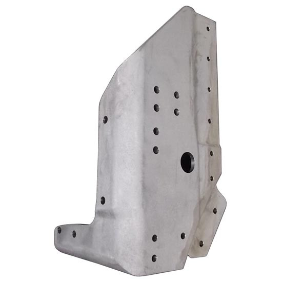 Bestfit Aluminum Grille Corner Structure Bracket For Peterbilt 359