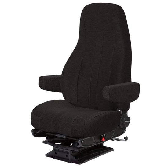 National Captain Lo Low Base High Back Air Seat With Armrests - Mordura Cloth